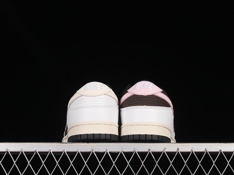 Sb Dunk Low "Reversal Mocha" White/Brown/Pink 9