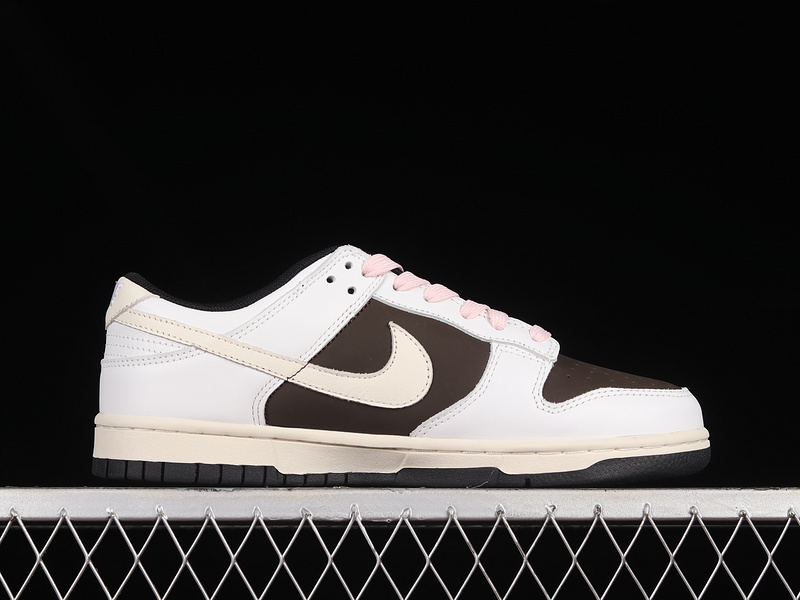 Sb Dunk Low "Reversal Mocha" White/Brown/Pink 15