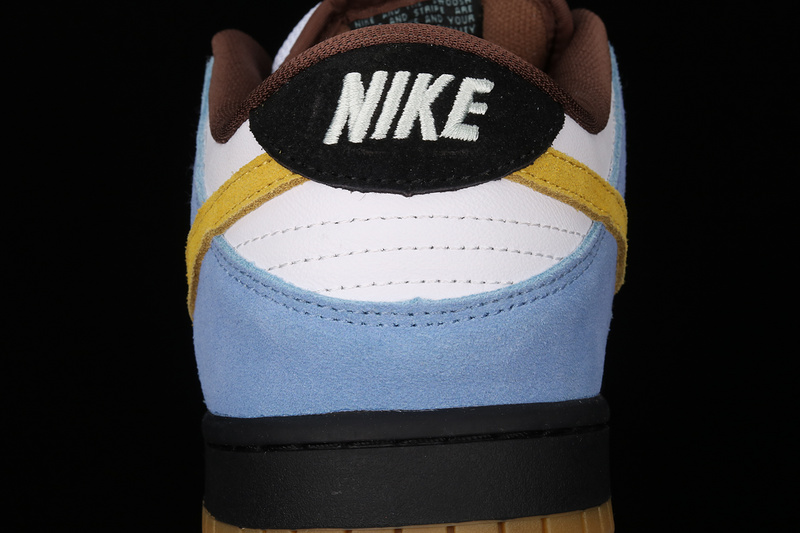 Dunk Low Homer Sb White/Medium Yellow-University Blue 17