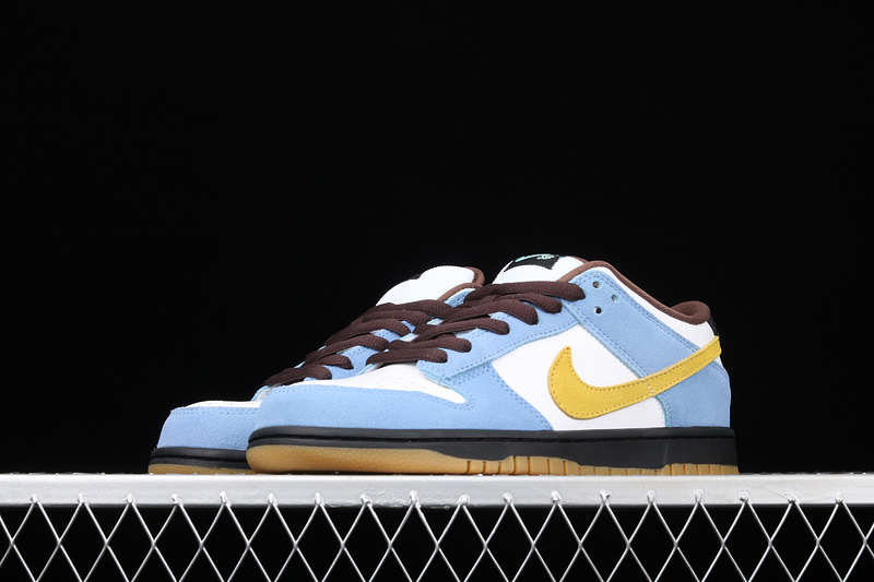 Dunk Low Homer Sb White/Medium Yellow-University Blue 19