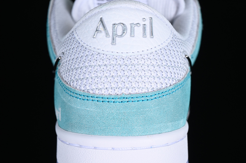 April Skateboards X Dunk Low Sb Turbo Green/Metallic Silver 23