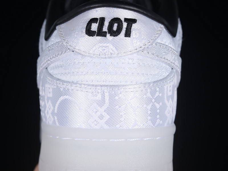 Dunk Low X Fragment X Clot Purple/White/Black 27