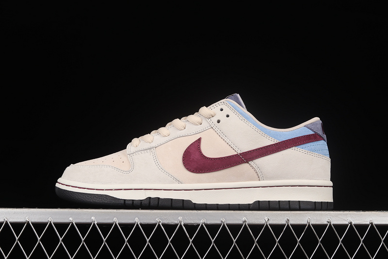 Dunk Low“Steamboy Ost” Grey/Wine Red-Blue 27