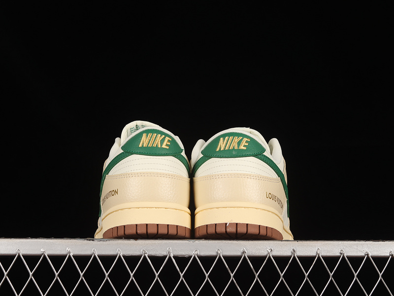 Dunk Low L*V White/Beige/Green 9