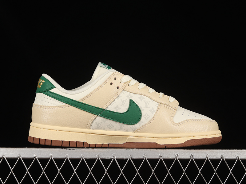 Dunk Low L*V White/Beige/Green 13