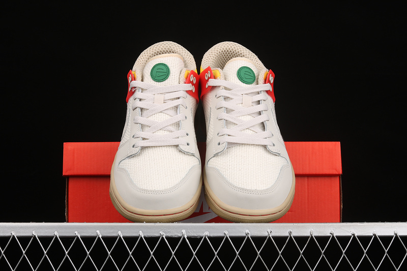 Clot X Air Zoom Dunkesto Acu Birch/Granite-Varsity Red 9