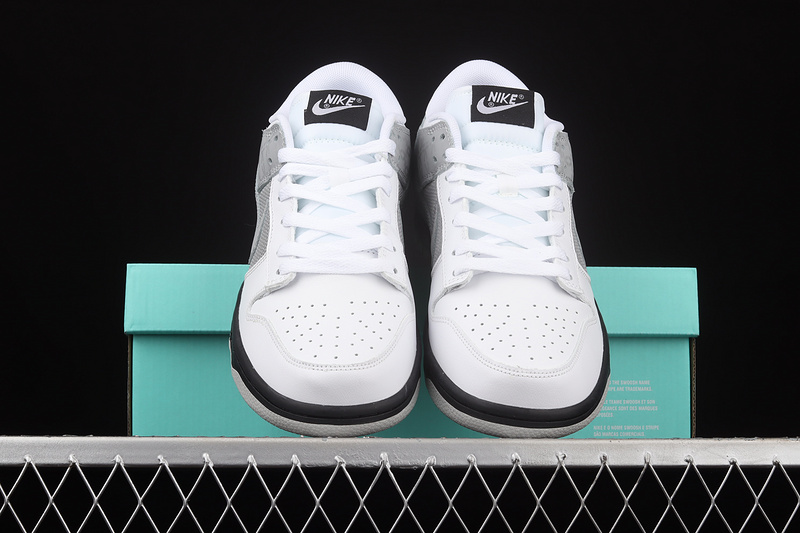 Sb Dunk Low White/Neutral Grey-Black 11