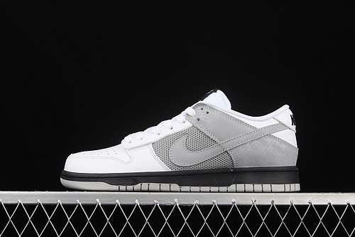 Sb Dunk Low White/Neutral Grey-Black 13