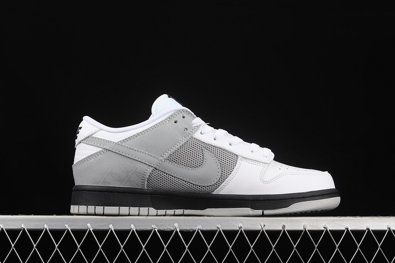 Sb Dunk Low White/Neutral Grey-Black 15