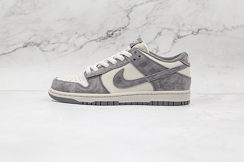 Sb Zoom Dunk Low Pro Light Grey/Light Grey/White 13