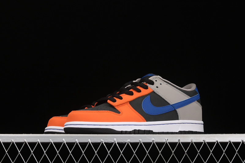 Sb Zoom Dunk Low Pro Navy Blue/Orange/Black-White 7