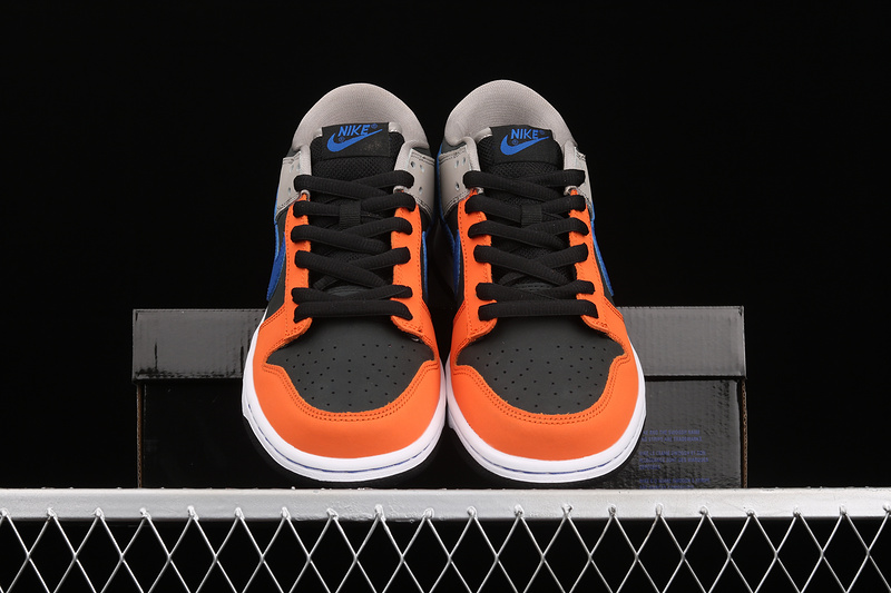 Sb Zoom Dunk Low Pro Navy Blue/Orange/Black-White 17