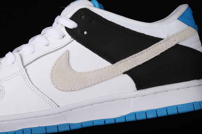 Sb Dunk Low Prm White/Black/Laser Blue 13