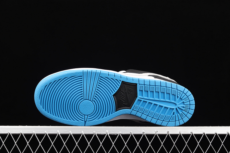 Sb Dunk Low Prm White/Black/Laser Blue 27