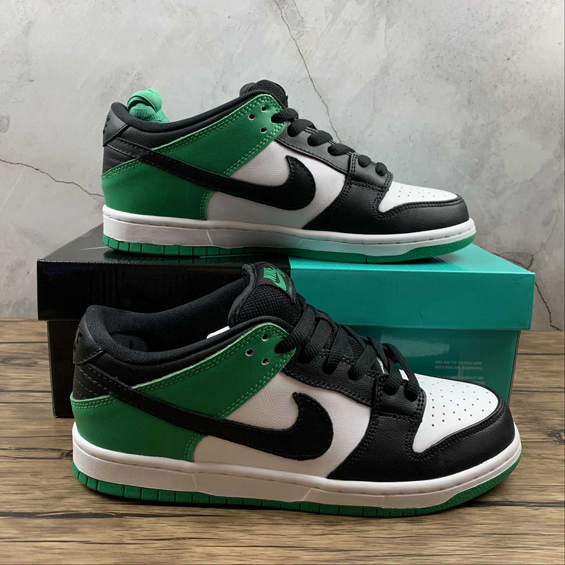 Sb Dunk Low Classic Green/Black-White-Classic Green 7