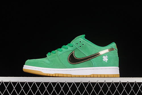 Dunk Low Sb St Patrick S Day Lucky Green/Metallic Gold 19