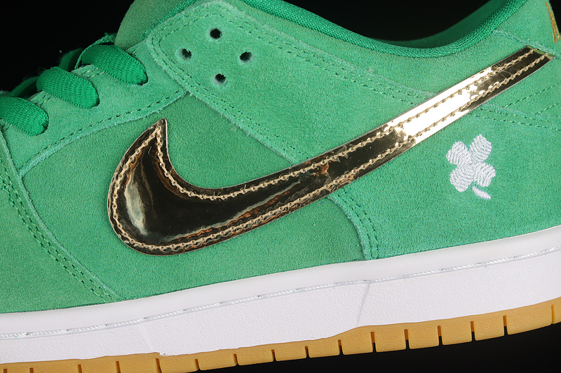 Dunk Low Sb St Patrick S Day Lucky Green/Metallic Gold 25