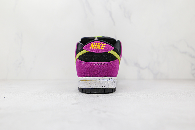 Dunk Low Pro Sb Red Plum/Black/Taxi/Citron 15