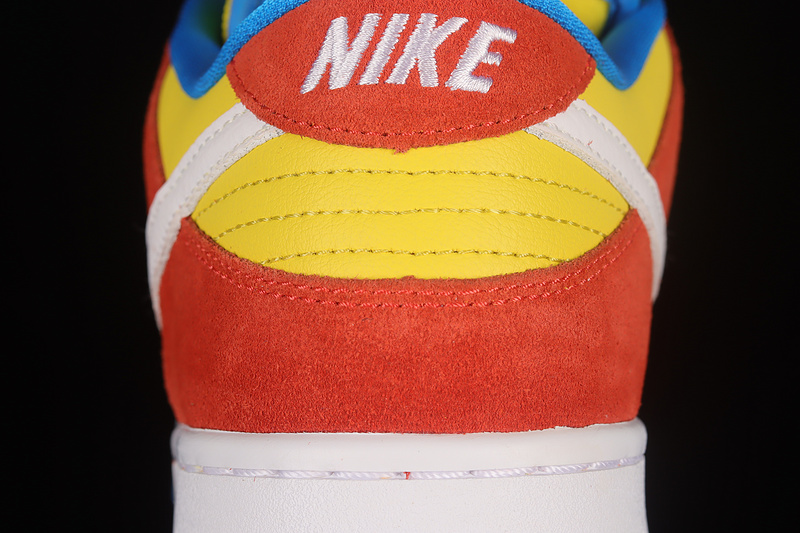 Dunk Low Pro Sb 'Bart Simpson'habanero Red/White/Blue Hero 29