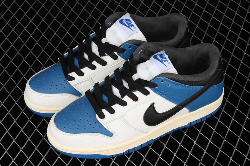 Sb Dunk Low White/Royal Blue/Black 15