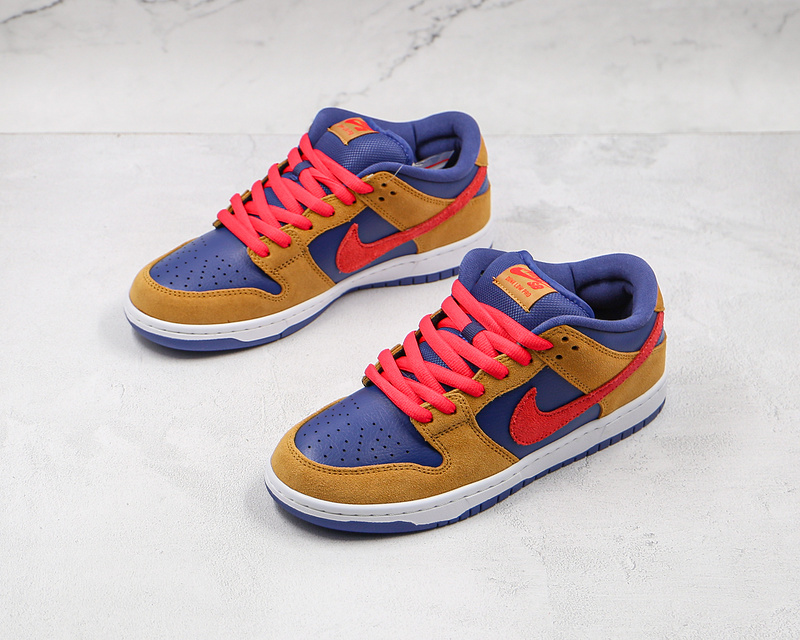 Sb Dunk Low Pelle Hat Wheat/Light Fusion Red/Dark Purple 11