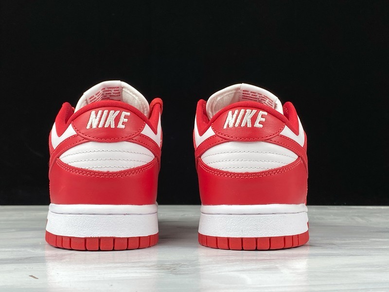 Sb Dunk Low White/University Red 23