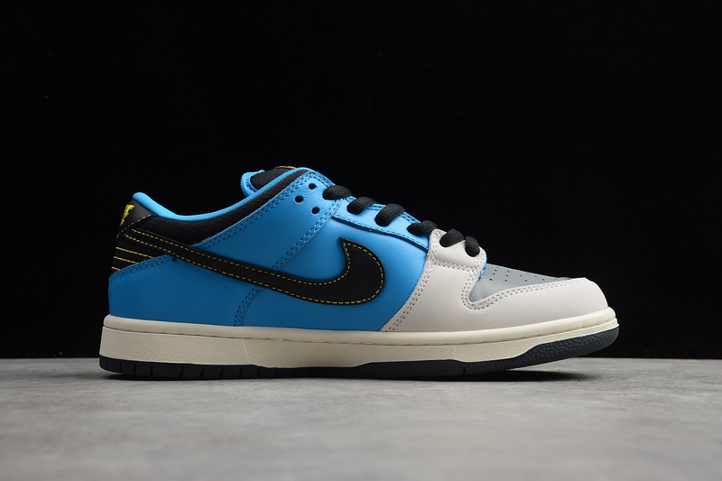 Sb Dunk Low X Instant Skateboard Blue/Black/Grey 13