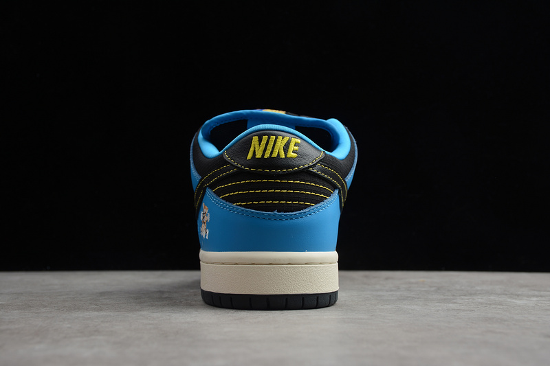 Sb Dunk Low X Instant Skateboard Blue/Black/Grey 29