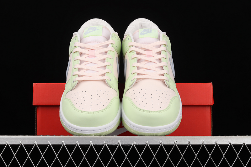 Sb Dunk Low Light Soft Pink/Ghost/Lime Ice/White 9