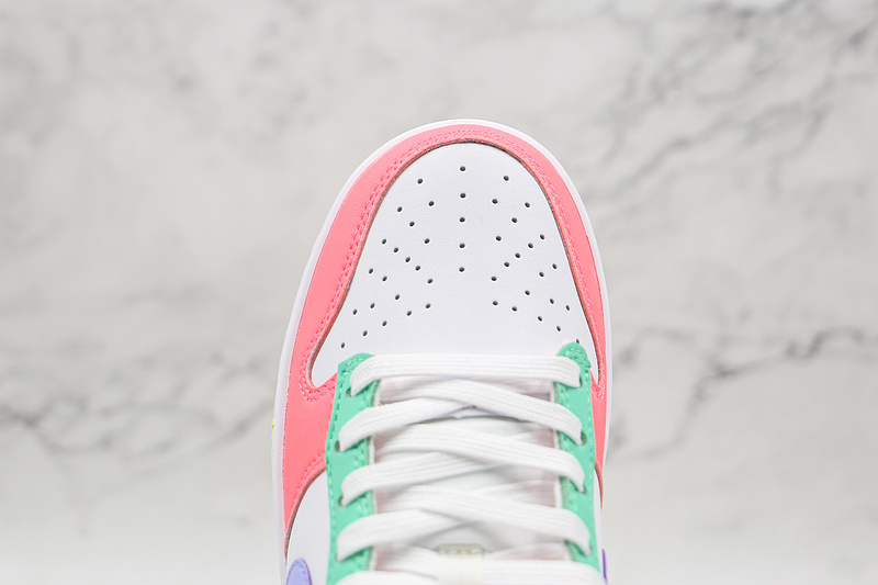 Sb Dunk Low Se Easter White/Green Glow/Sunset Pulse 17