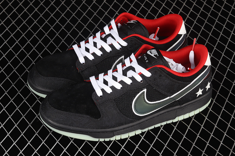 League Of Legends Lpl X Sb Dunk Low Black/White-Bright Crimson 13