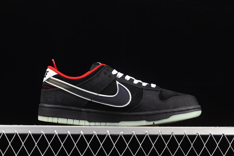 League Of Legends Lpl X Sb Dunk Low Black/White-Bright Crimson 19