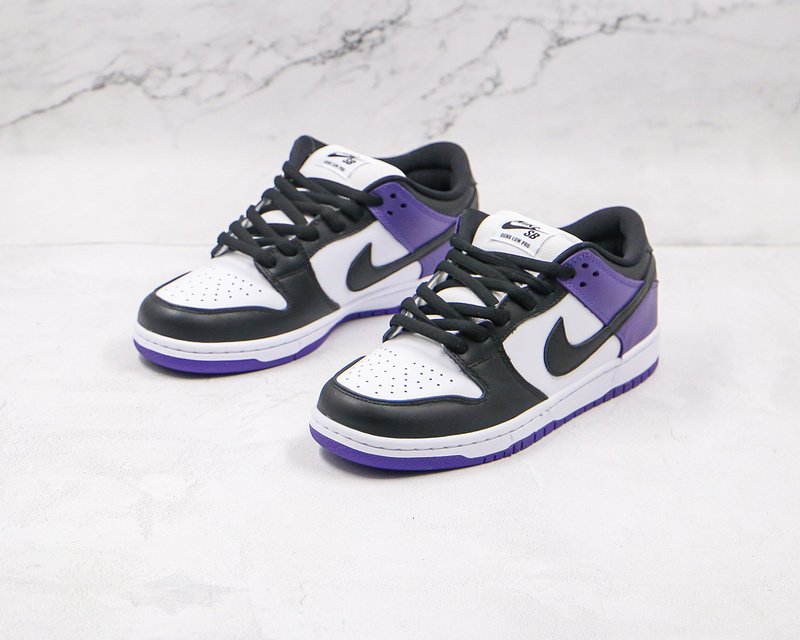 Sb Dunk Low Court Purple/Black/White 3