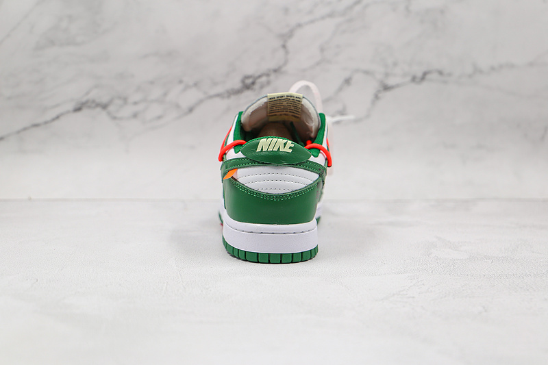 Ow X Futura X Sb Dunk Low Powder Green/White 13