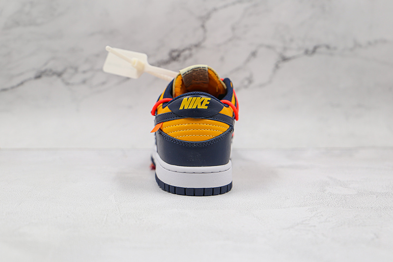 Ow X Sb Dunk Low University Gold/White/Midnight Navy 17