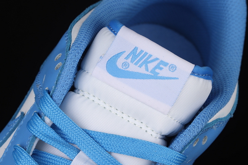 Sb Dunk Low White/University Blue/White 7