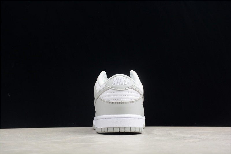 Sb Dunk Low White/Grey Fog 5