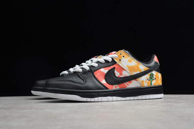 Sb Dunk Low Tie-Dye Rayguns 2019 Black/Orange-Flash 21