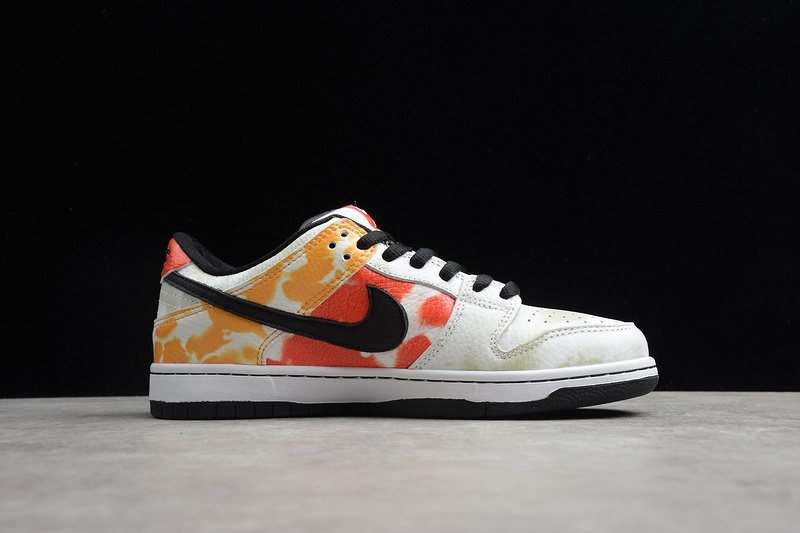 Sb Dunk Low Raygun Tie-Dye White/Orange Flash 19