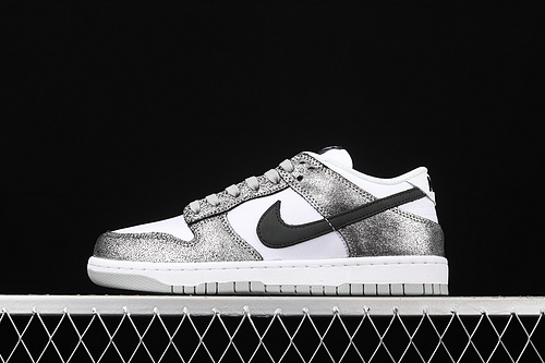 Zg Sb Dunk Low Shimmer Silver/Black/White 27