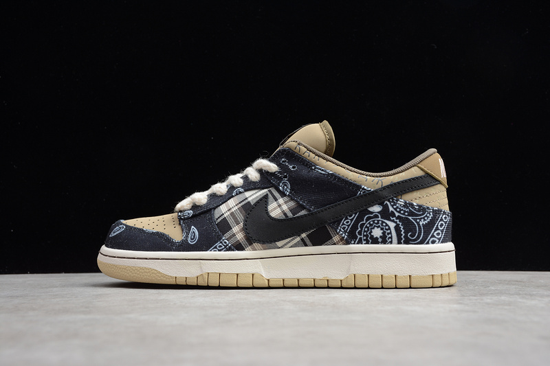 Sb Dunk Low Travis Scott Black/Parachute Beige-Petra Brown 29