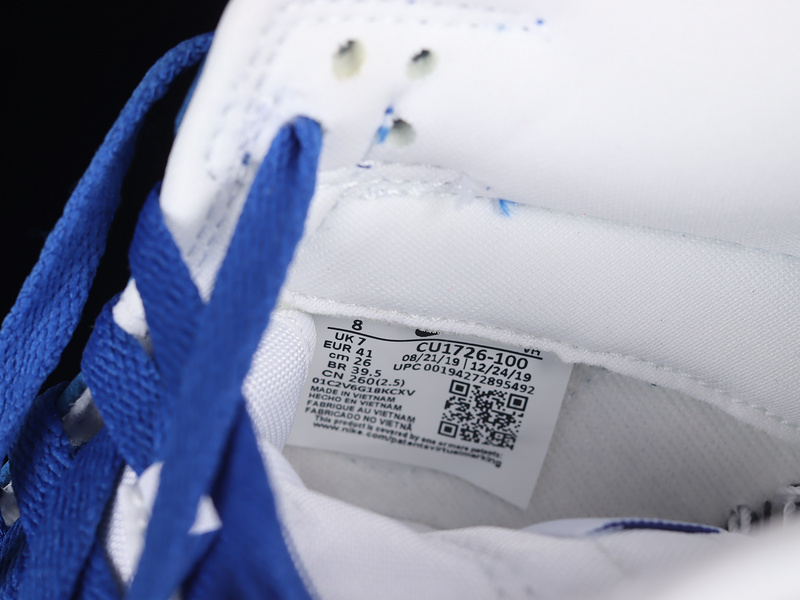 Sb Dunk Low Retro Sp Kentucky White/White/Varsity Royal 9