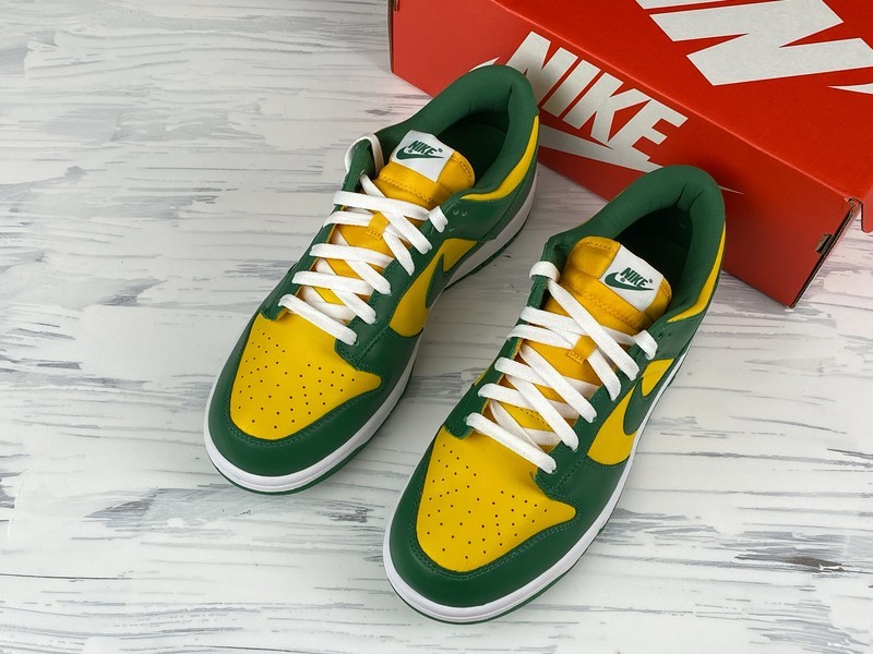 Sb Dunk Low Sp Brazil Varsity Maize/Pine Green/White 3