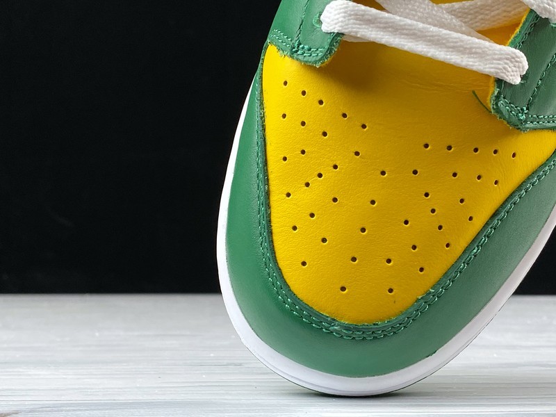 Sb Dunk Low Sp Brazil Varsity Maize/Pine Green/White 7