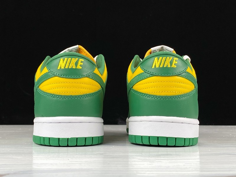 Sb Dunk Low Sp Brazil Varsity Maize/Pine Green/White 13