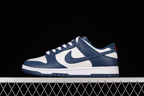 Dunk Low White/University Red/Valerian Blue 13