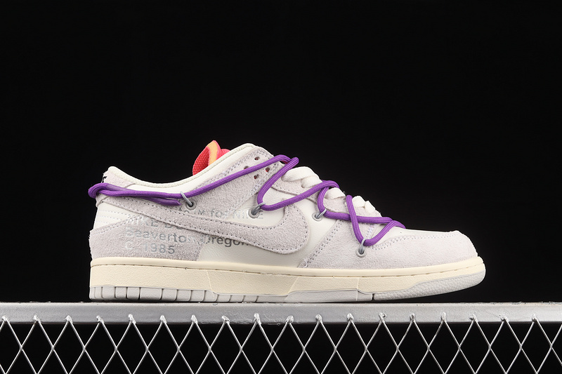 Ow X Sb Dunk Low Lot 15 Of 50 Sail/Neutralgrey 3