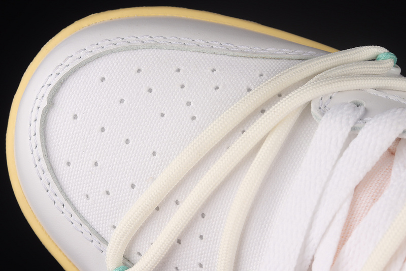 Ow X Sb Dunk Low Dear Summer-01 Of 50 White/Metallic Silver 5