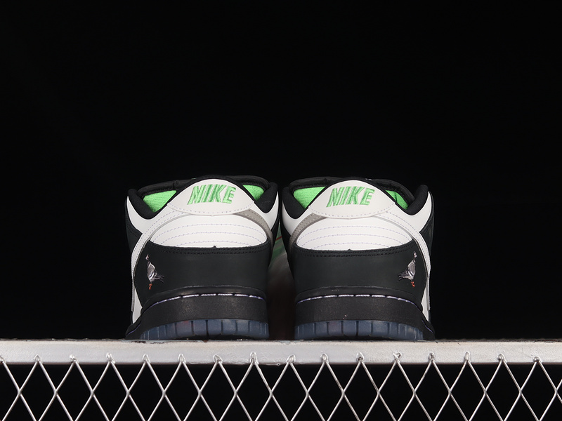 Jeff Staple X Dunk Low Pro Sb Panda Pigeon Black/White 13