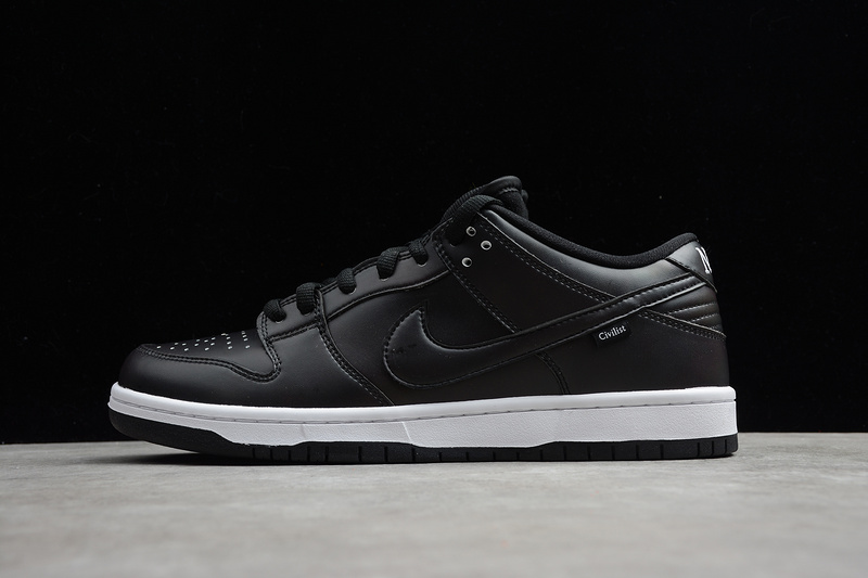 Sb Dunk Low X Civilist Black/Black-Black 15